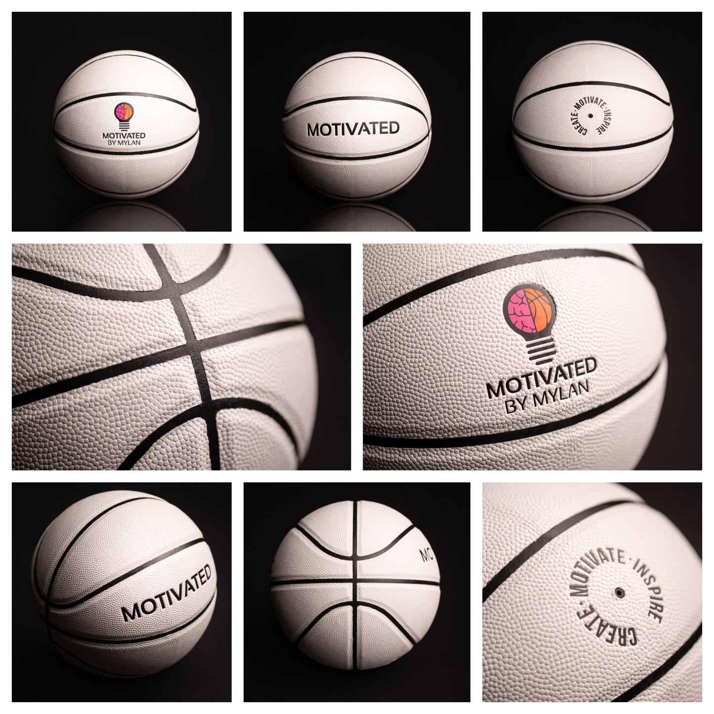 The Motivated Basketball | 29.5 Leather Indoor/Outdoor